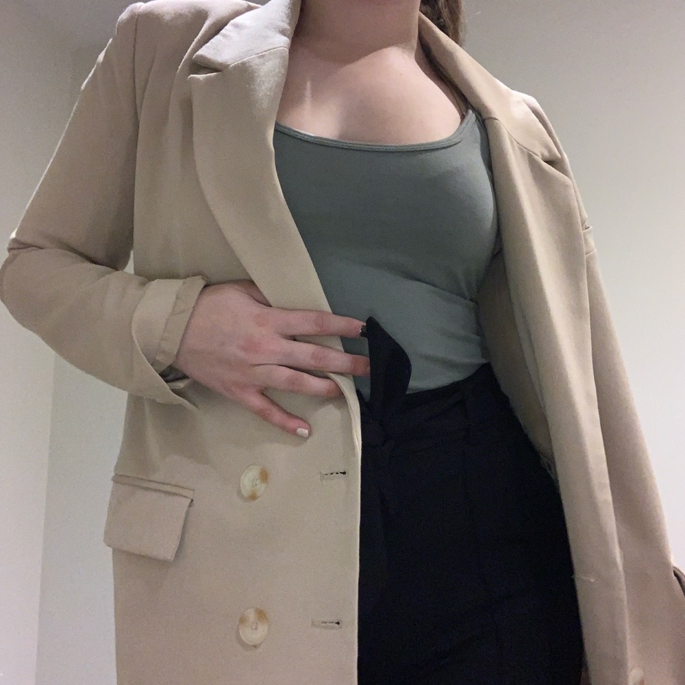 Nude blazer